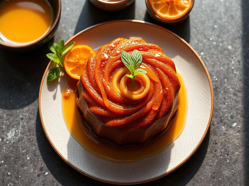 Bolo de Abacaxi Caramelizado