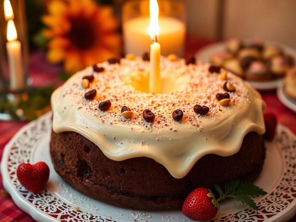 Bolo de Amendoim Junino