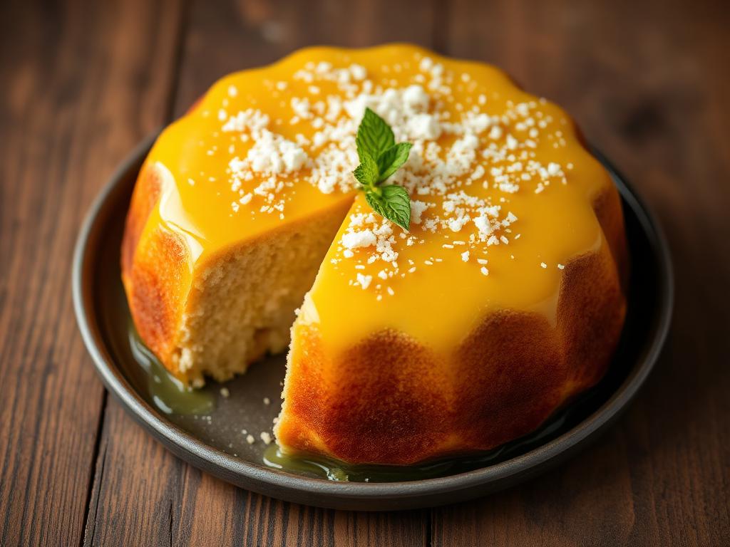 Bolo de Mandioca Cremoso