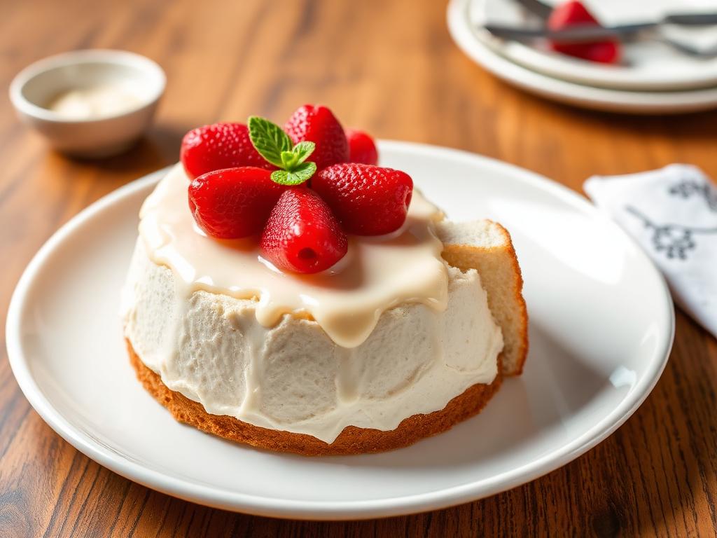 Bolo de Morango com Leite Ninho